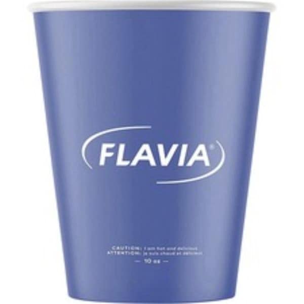 Flavia 10 fl oz Hot Beverage Paper Cups, Blue, 1000PK LAV25200018 - main